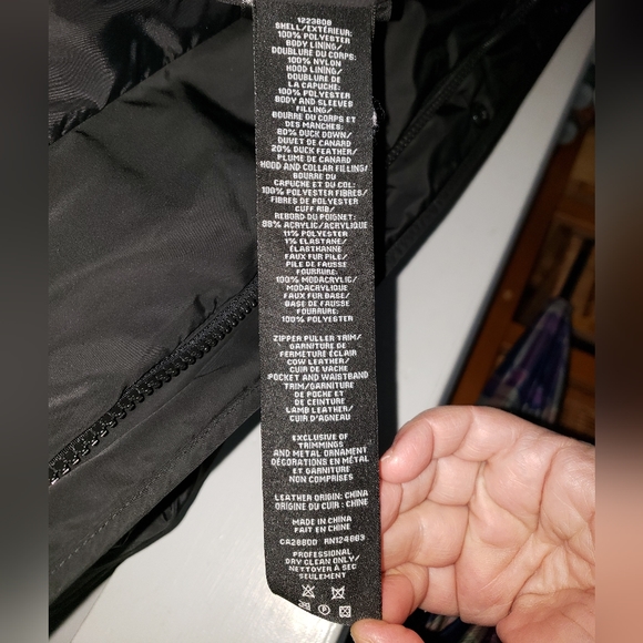 Black Atelier Noir winter coat size XL - Picture 6 of 14